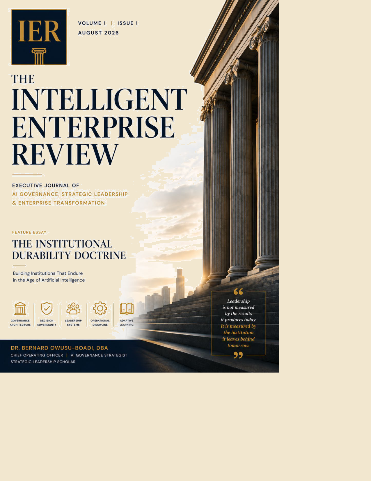 The Institutional Durability Doctrine — page 1