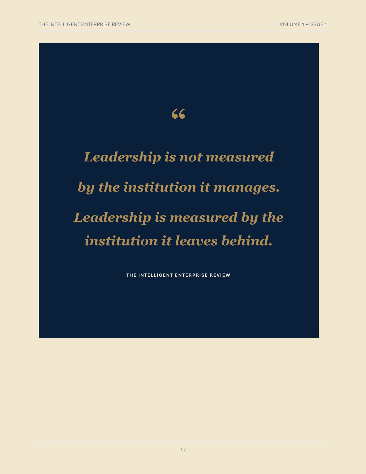 The Institutional Durability Doctrine — page 17