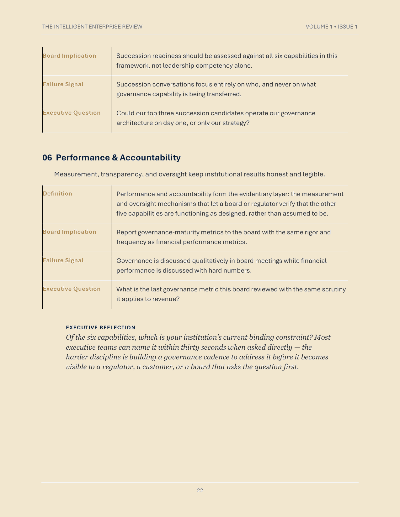 The Institutional Durability Doctrine — page 22