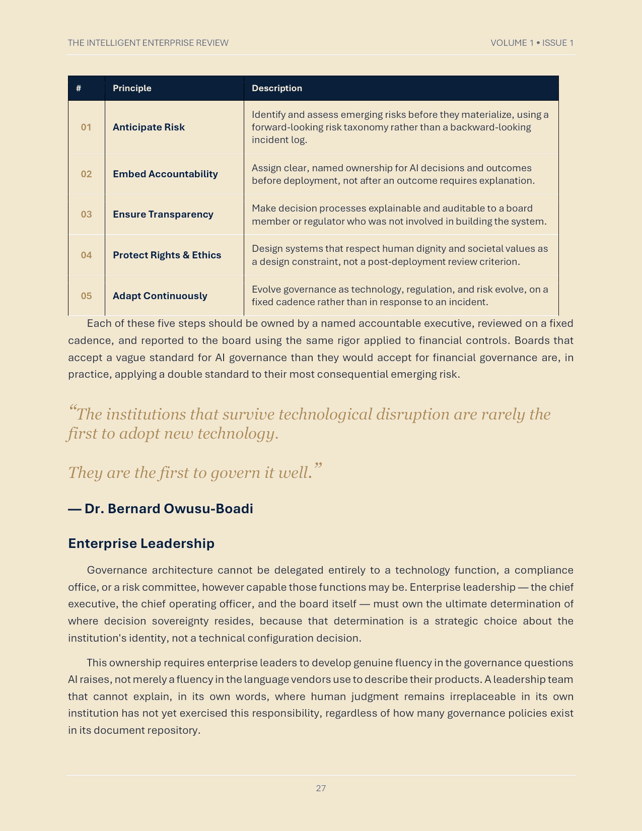 The Institutional Durability Doctrine — page 27