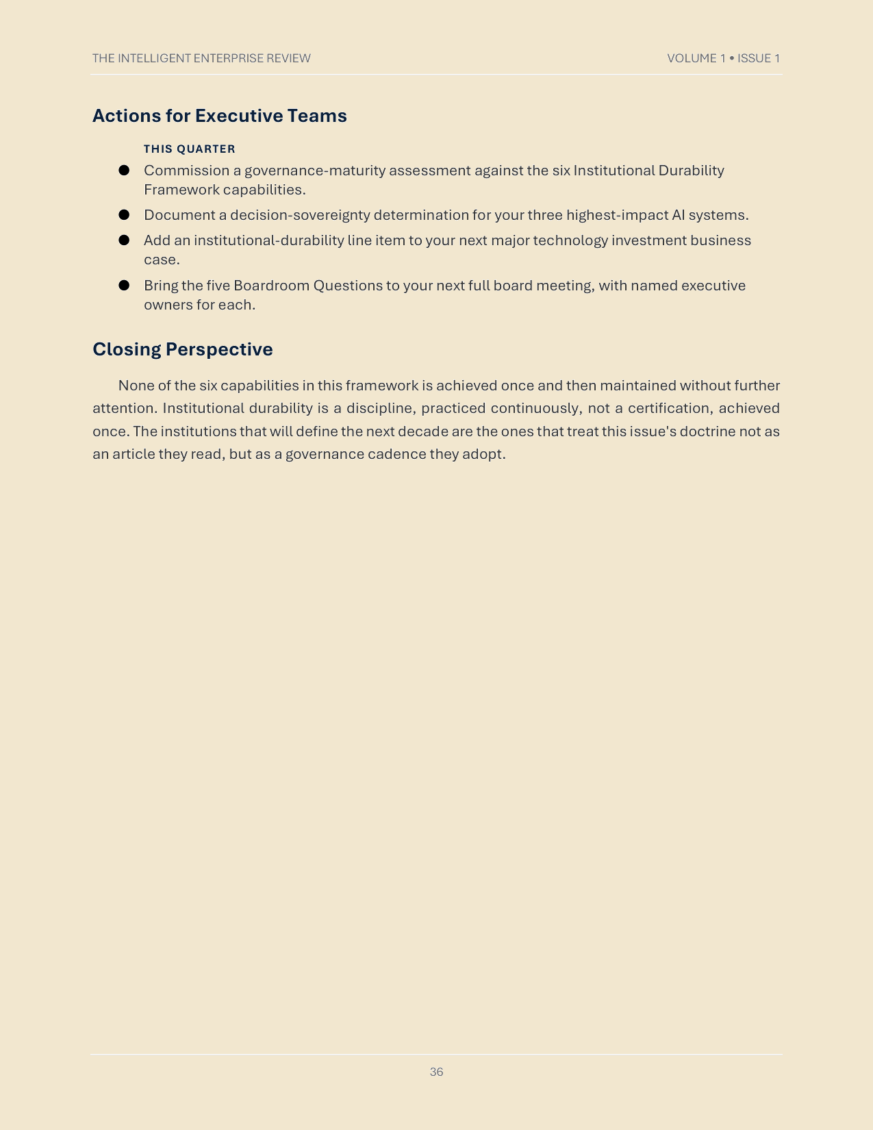 The Institutional Durability Doctrine — page 36