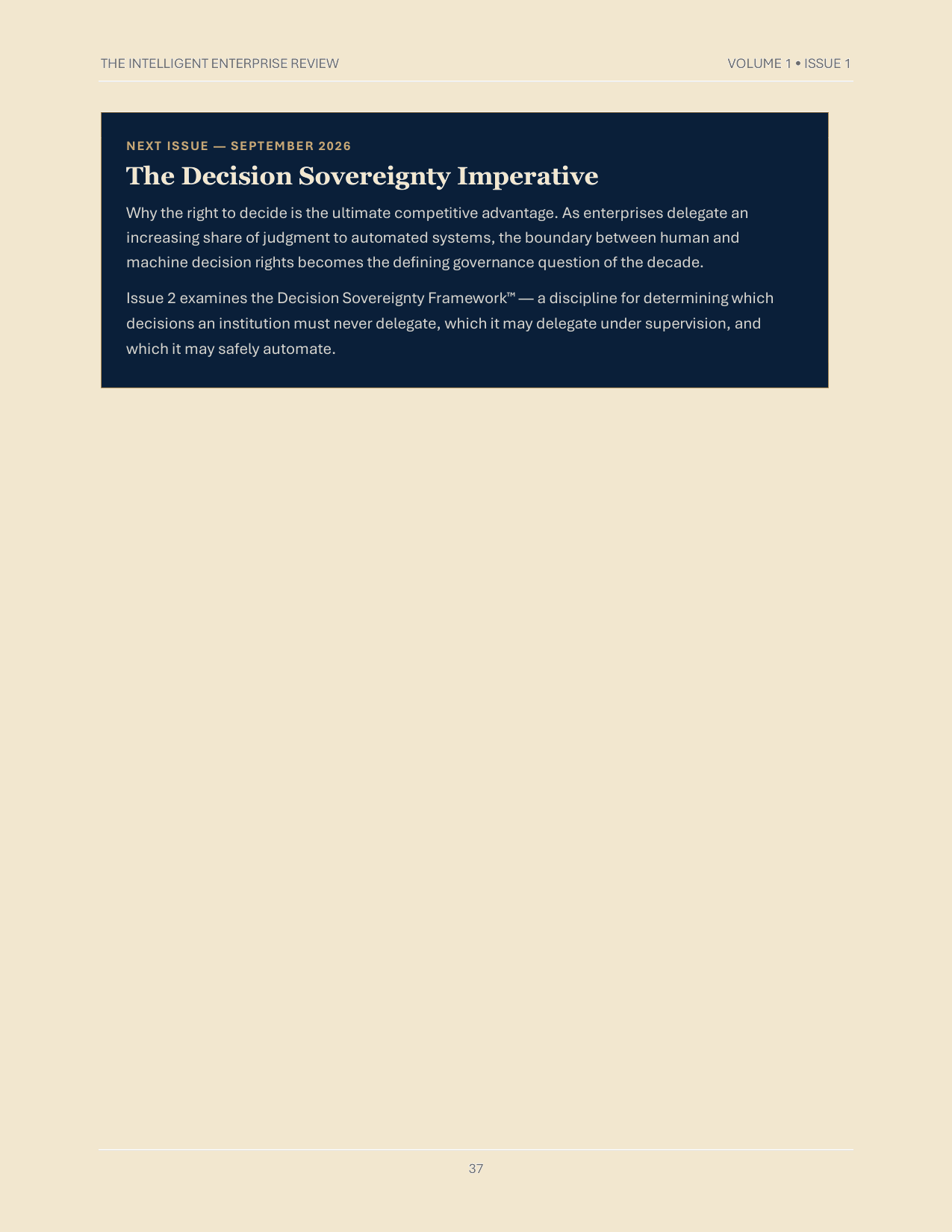 The Institutional Durability Doctrine — page 37