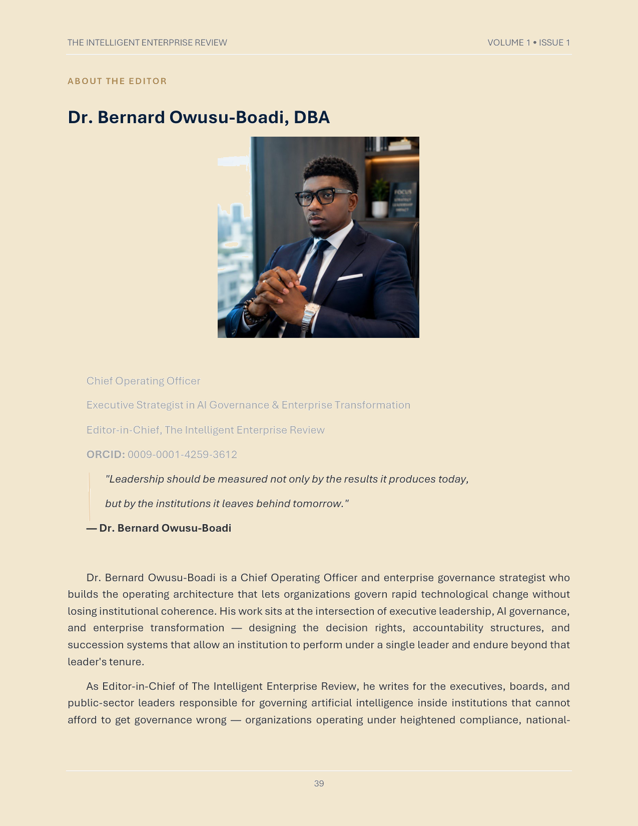 The Institutional Durability Doctrine — page 39
