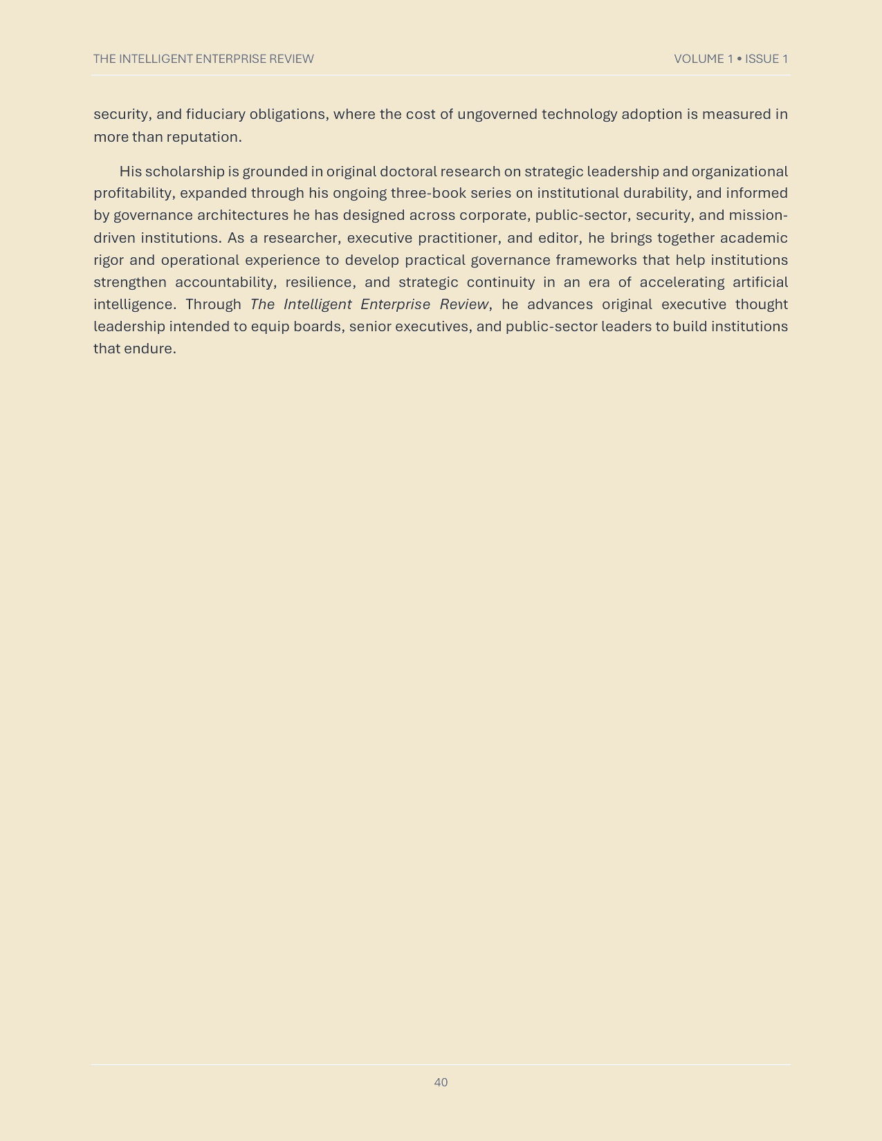 The Institutional Durability Doctrine — page 40