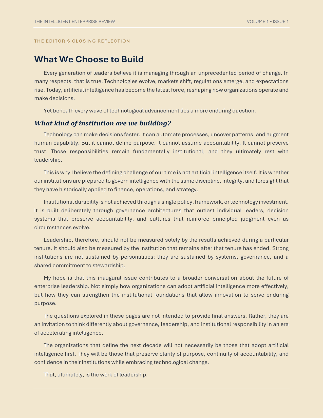 The Institutional Durability Doctrine — page 42
