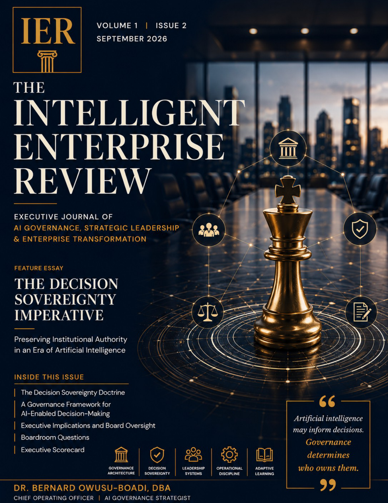 The Decision Sovereignty Imperative — page 1