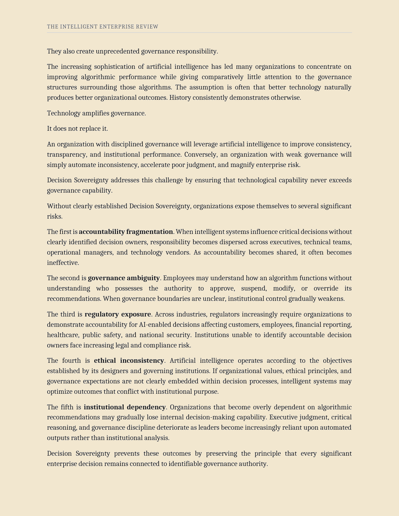 The Decision Sovereignty Imperative — page 12