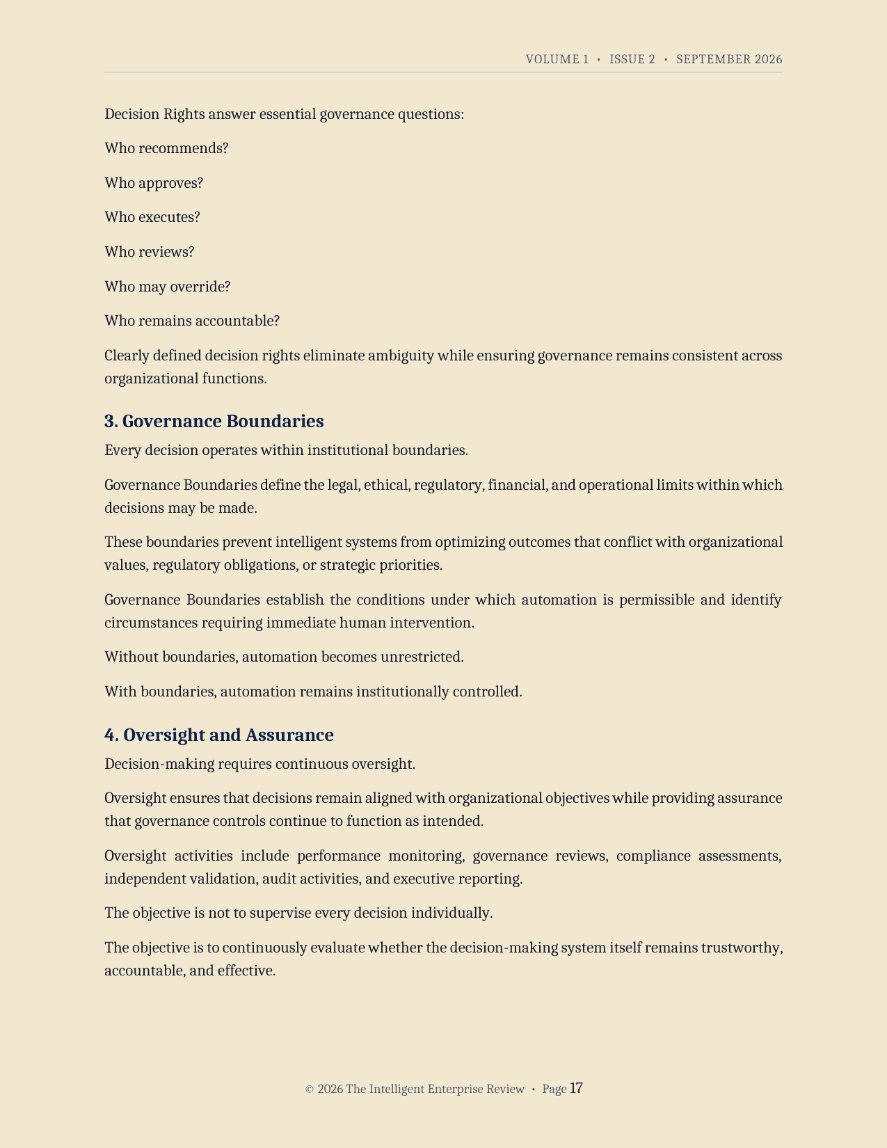 The Decision Sovereignty Imperative — page 17