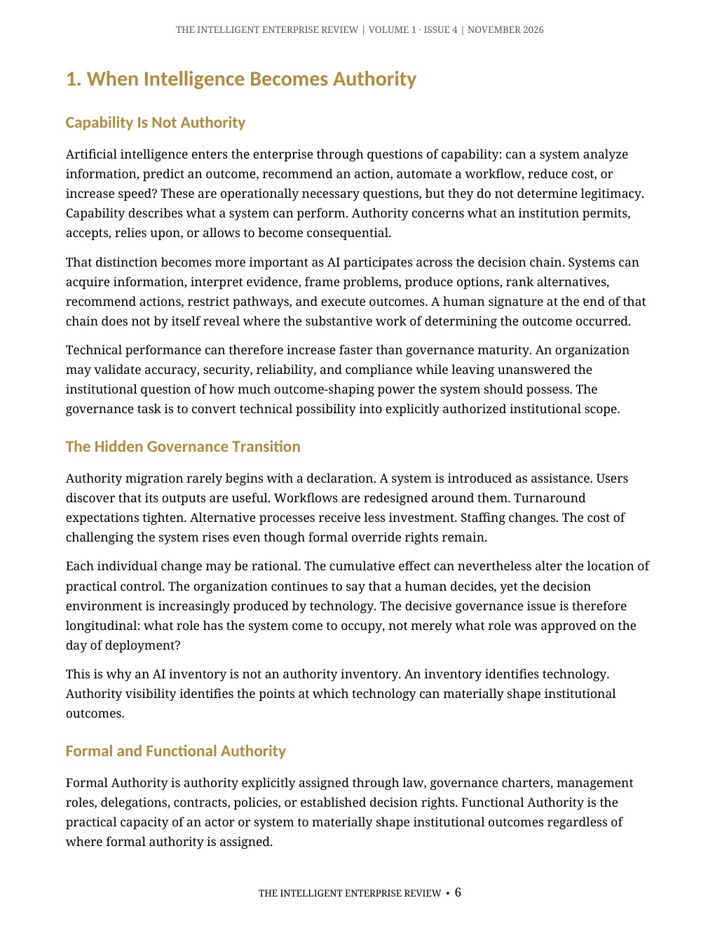 The Algorithmic Authority Imperative — page 6