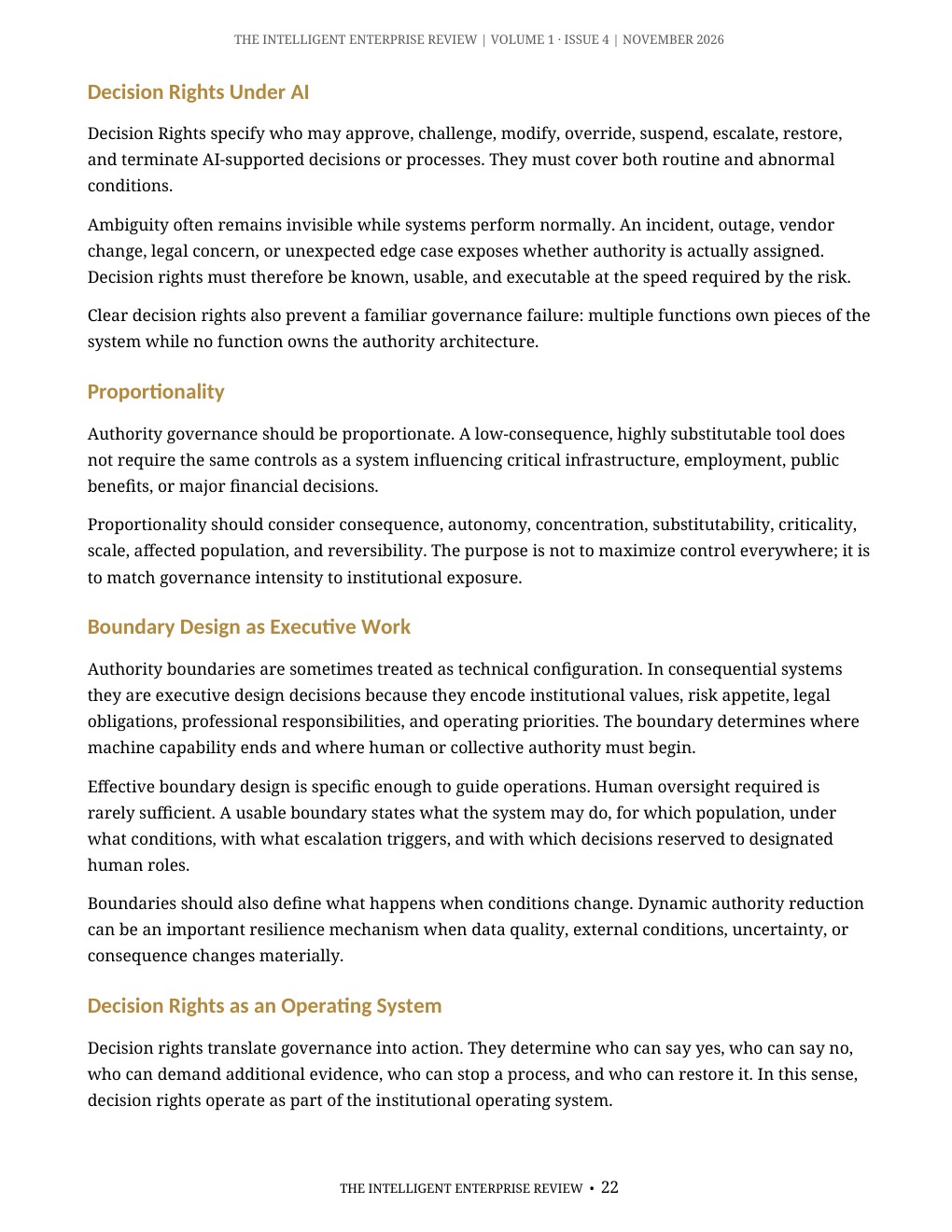 The Algorithmic Authority Imperative — page 22