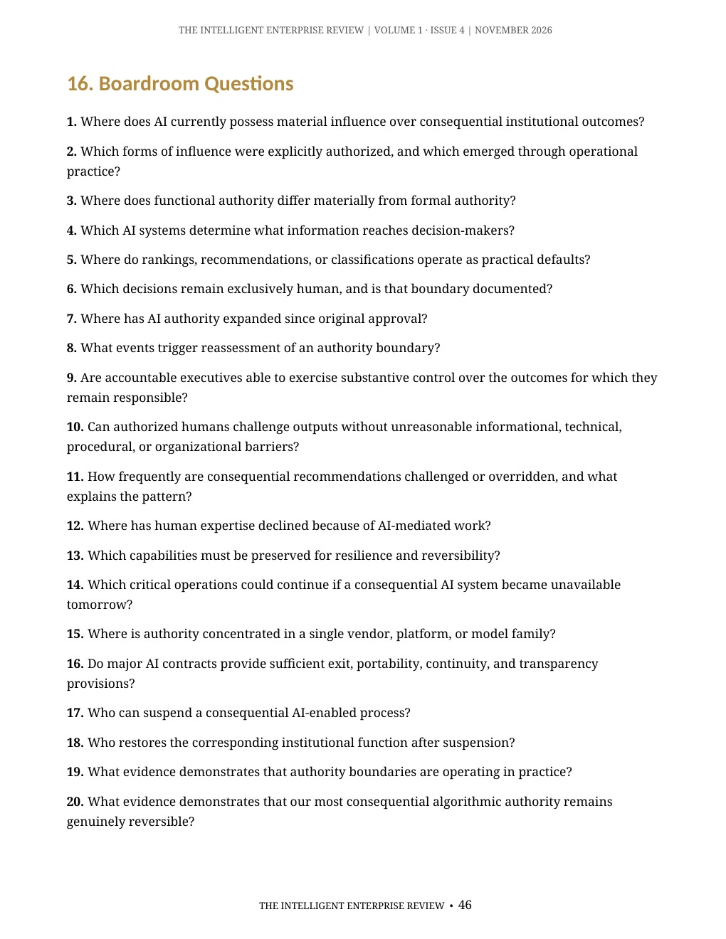 The Algorithmic Authority Imperative — page 46
