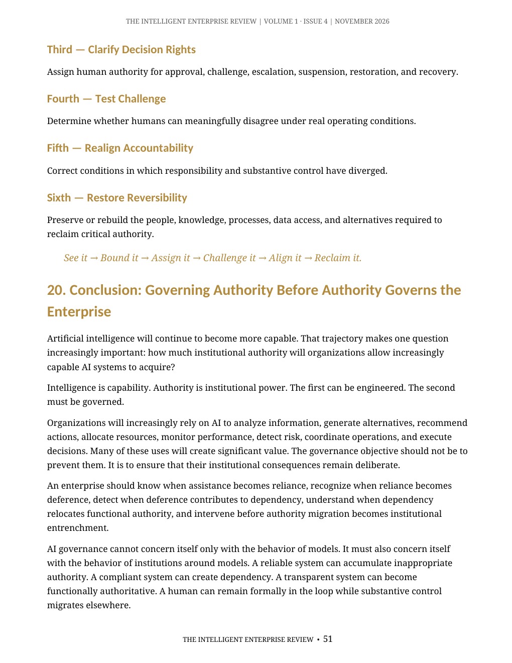 The Algorithmic Authority Imperative — page 51